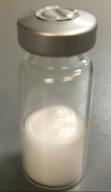 Lyophilized gel cake